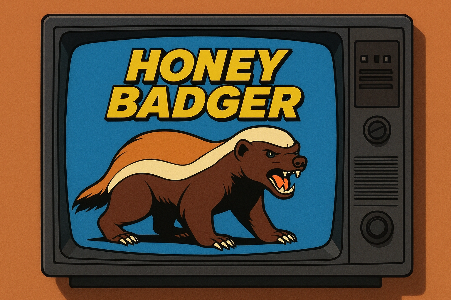 Honey Badger Retro TV