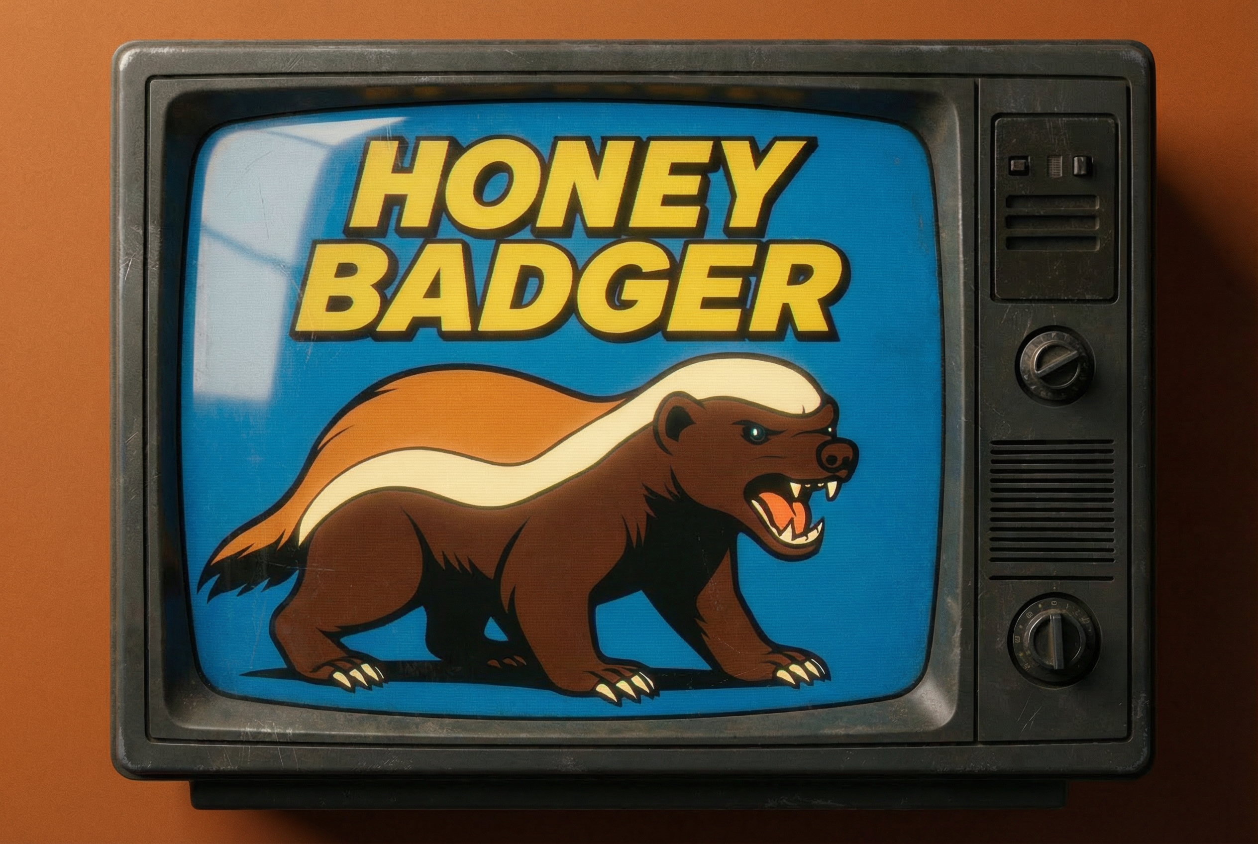 Honey Badger Retro TV